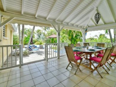 Guadeloupe Luxury Vacation Home Rental Sleeps Eight Guests