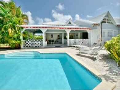 Guadeloupe Vacation Home Rental Sleeps Eight Guests.