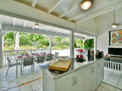 Guadeloupe Vacation Home Rental Sleeps Eight Guests.