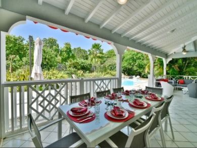 Guadeloupe Vacation Home Rental Sleeps Eight Guests.