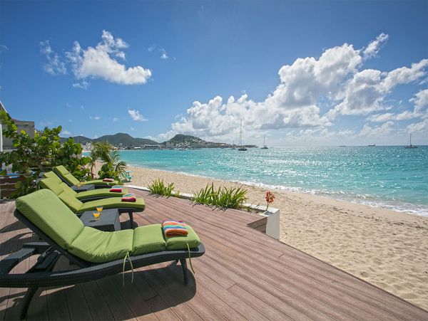 Six Bedroom Luxury Villa Simpson Bay On Beach Sea Views