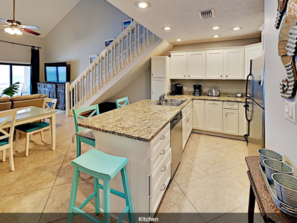 Gulffront 2 plus loft villa  Near Destin commons