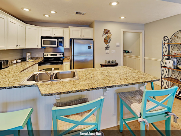 Gulffront 2 plus loft villa  Near Destin commons