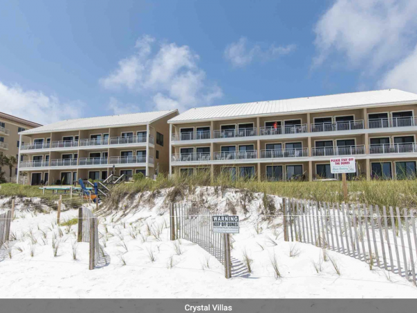 Gulffront 2 plus loft villa  Near Destin commons