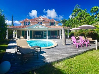 Luxury Guadeloupe Beach Vacation Home Rental Sleeps 12