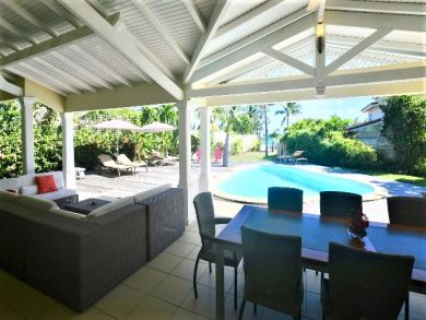 Luxury Guadeloupe Beach Vacation Home Rental Sleeps 12