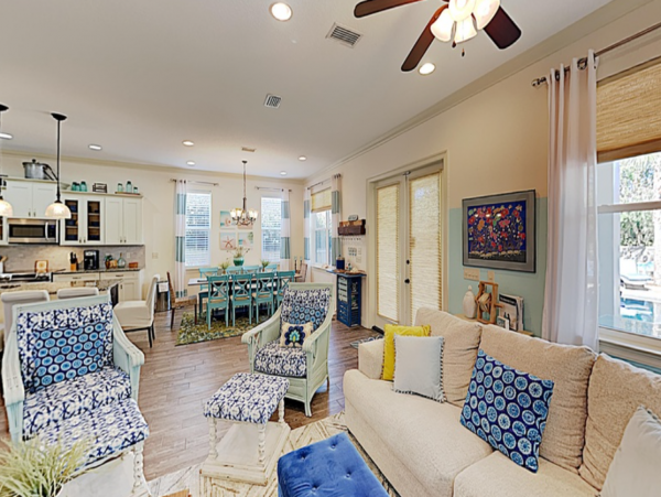Six Bedroom Walk to Beach Vacation Home in Destin