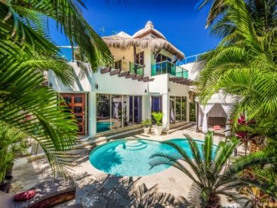 Playa del Carmen Luxury Vacation Home Sleeps Ten Guests
