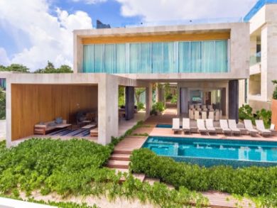 Playa del Carmen Luxury Vacation Home Sleeps Twenty Guests.