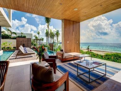 Playa del Carmen Luxury Vacation Home Sleeps Twenty Guests.