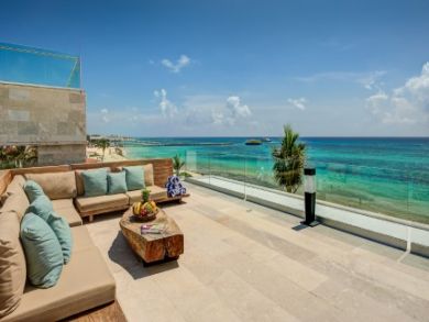 Playa del Carmen Luxury Vacation Home Sleeps Twenty Guests.