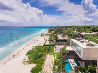 Playa del Carmen Luxury Vacation Home Sleeps Twenty Guests.