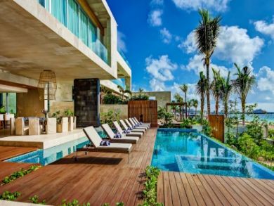 Playa del Carmen Luxury Vacation Home Sleeps Twenty Guests.