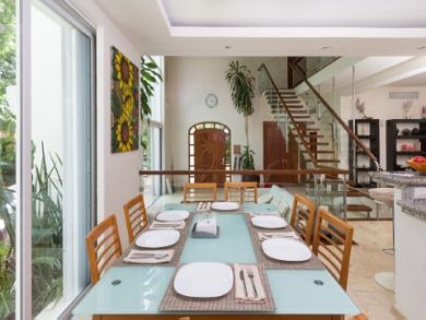 Playa del Carmen Luxury Vacation Home Sleeps Ten Guests