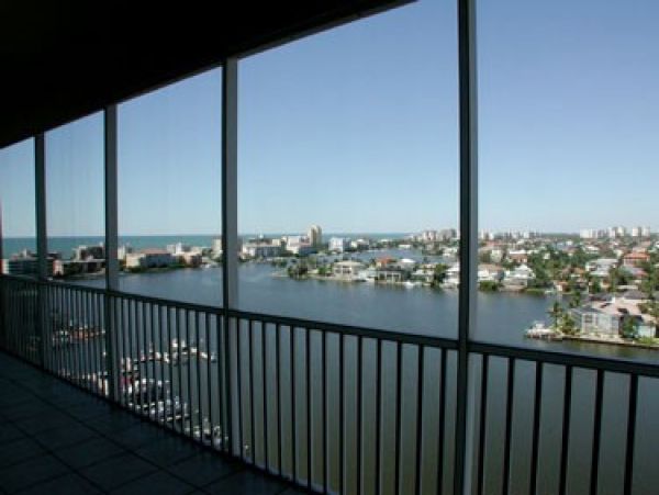 Naples Vacation Condo with Gulf & Bay Views, Walk to Beach