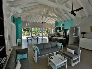 Guadeloupe Vacation Home Rental Sleeps Six Guests.