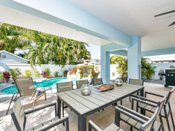 Bradenton Beach Vacation Pool Rental Home Sleeps 15
