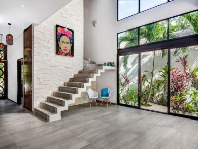 Tulum Vacation Home Rental Sleeps Eight Guests.