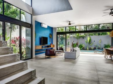 Tulum Vacation Home Rental Sleeps Eight Guests.