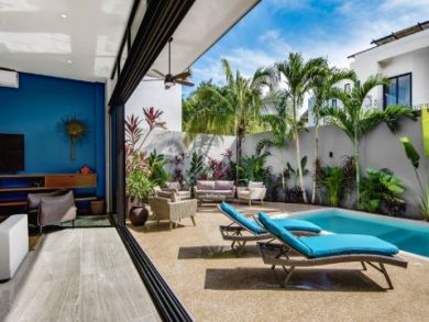 Tulum Vacation Home Rental Sleeps Eight Guests.