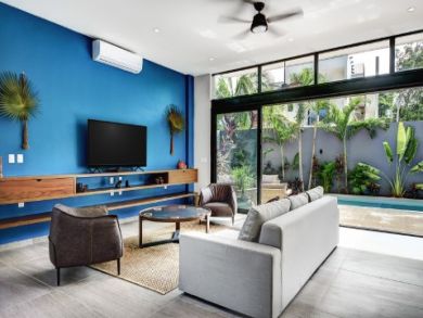 Tulum Vacation Home Rental Sleeps Eight Guests.