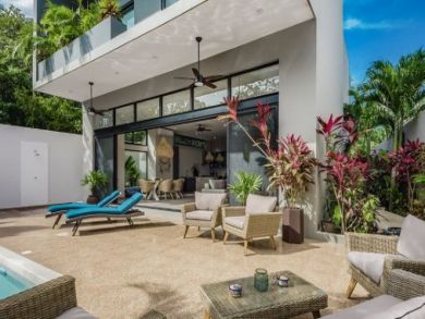 Tulum Vacation Home Rental Sleeps Eight Guests.