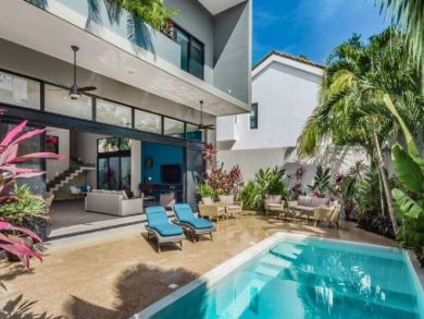 Tulum Vacation Home Rental Sleeps Eight Guests.