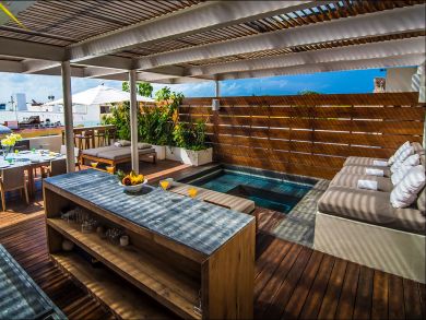 Playa Del Carmen Luxury Vacation Rental Villa Four Bedrooms