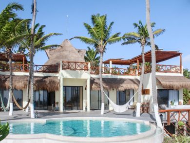 Tulum Vacation Home Sleeps Twelve Guests. Tulum Vacation Home Sleeps Twelve Guests.