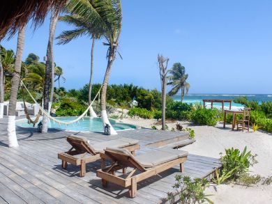 Tulum Vacation Home Sleeps Twelve Guests. Tulum Vacation Home Sleeps Twelve Guests.