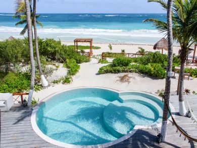 Tulum Vacation Home Sleeps Twelve Guests. Tulum Vacation Home Sleeps Twelve Guests.