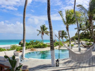 Tulum Vacation Home Sleeps Twelve Guests. Tulum Vacation Home Sleeps Twelve Guests.
