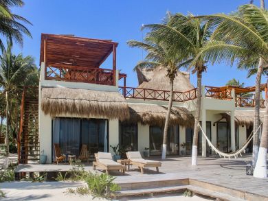 Tulum Vacation Home Sleeps Twelve Guests. Tulum Vacation Home Sleeps Twelve Guests.