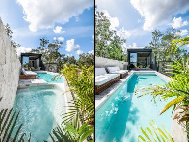 Tulum Luxury Vacation Home Sleeps Ten Guests.