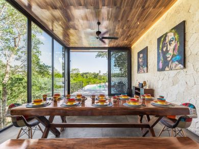 Tulum Luxury Vacation Home Sleeps Ten Guests.