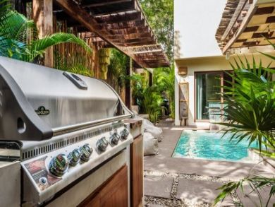 Tulum Vacation Home Rental Sleeps Eigth Guests,