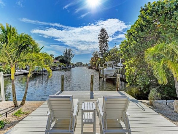 Anna Maria Canal Front Luxury Vacation Rental Sleeps Eight Guests