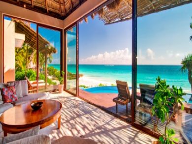 Tulum Vacation Home Sleeps Ten Guests. Tulum Vacation Home Sleeps Ten Guests.