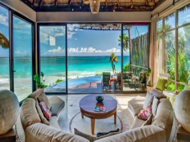Tulum Vacation Home Sleeps Ten Guests. Tulum Vacation Home Sleeps Ten Guests.