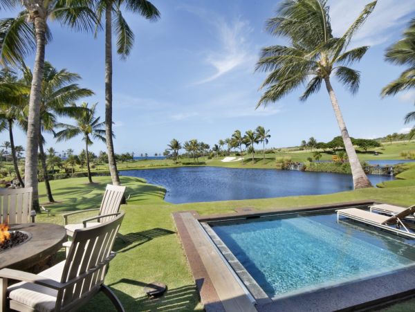 Luxury Ocean View House in Poipu with Pool & Golf Course