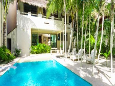 Tulum Vacation Home Sleeps Twelve Guests.