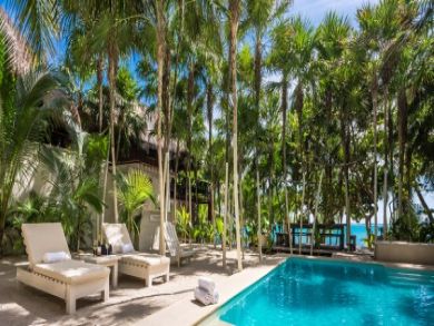 Tulum Vacation Home Sleeps Twelve Guests.