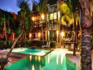Tulum Vacation Home Sleeps Fifteen Guests. Tulum Vacation Home Sleeps Fifteen Guests.