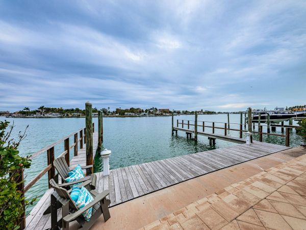 Treasure Island Waterfront Vacation Rental Luxury Intracoastal Condo with Pool & Docks