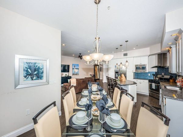 Treasure Island Waterfront Vacation Rental Luxury Intracoastal Condo with Pool & Docks