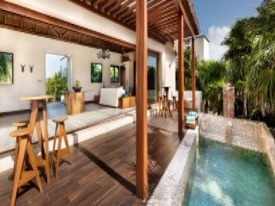 Tulum Vacation Condo Sleeps Twenty Guests.
