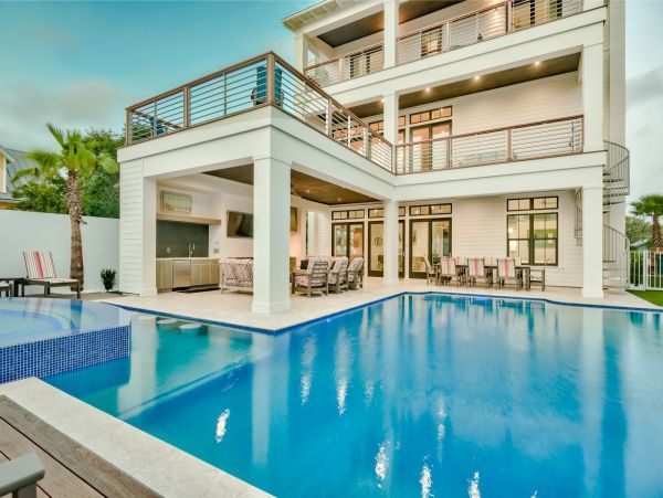 Luxury 9 Bedroom Destin Family Rental Home - Private Pool
