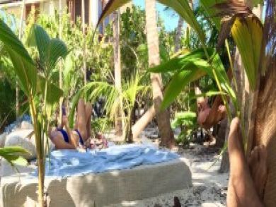 Tulum Vacation Home Sleeps Eight Guests. Tulum Vacation Home Sleeps Eight Guests.