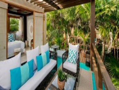 Tulum Vacation Home Sleeps Ten Guests.