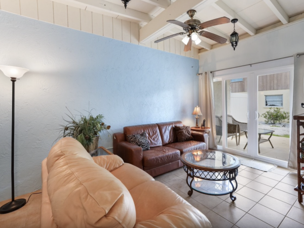 Anna Maria Vacation Duplex Sleeps Four Guests.